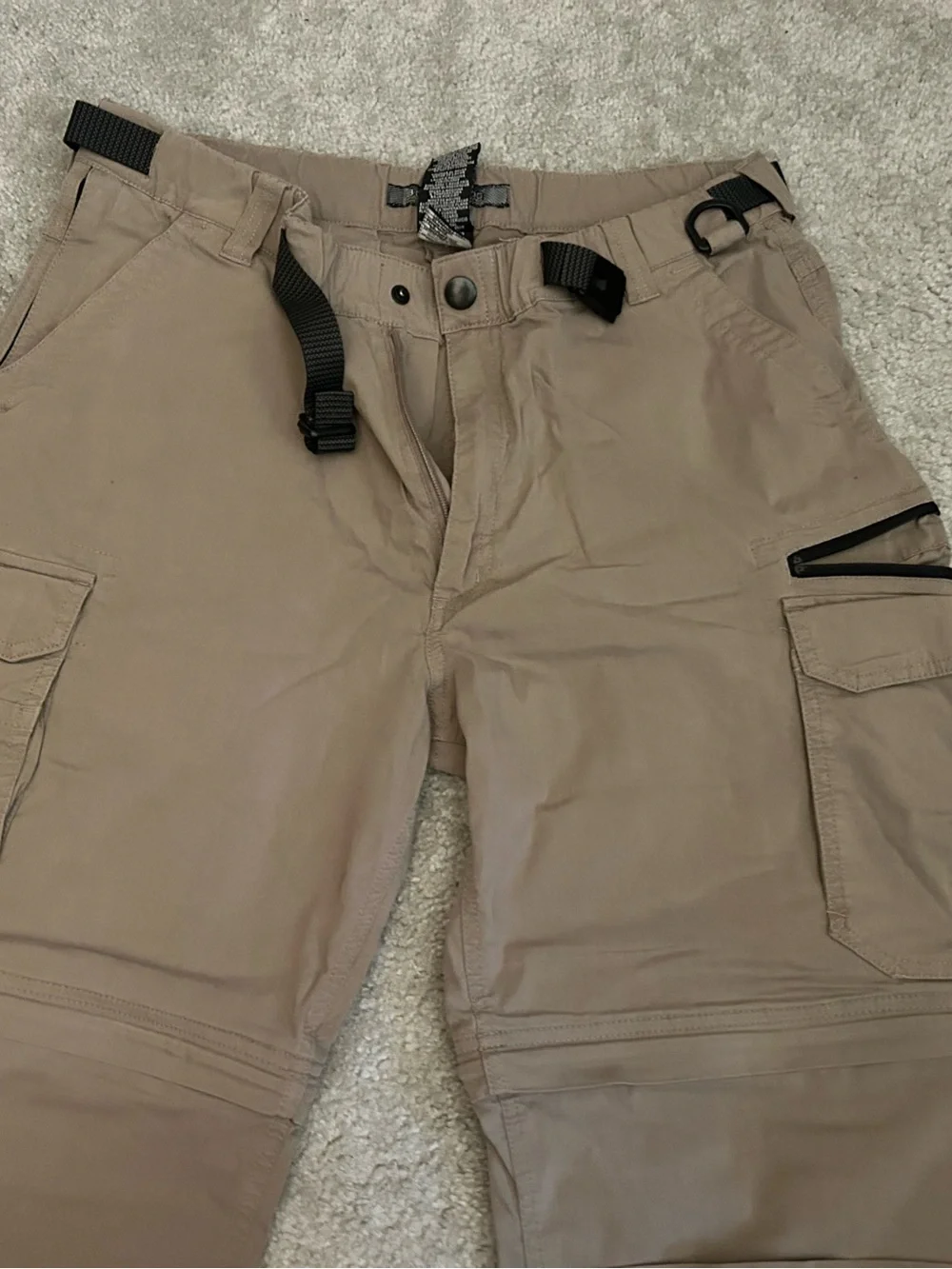 Men's Cargo Pants in Tan - Utility Outdoor Style